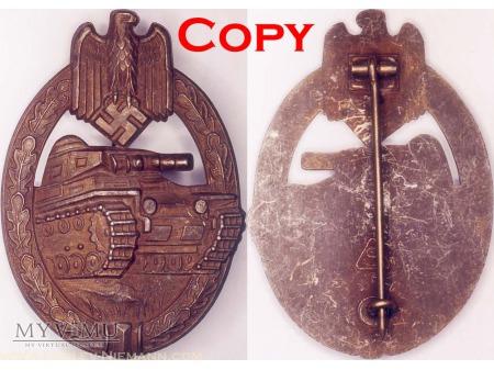 Pancerna Odznaka Szturmowa ; Tank Assault Badge ; Pancerna