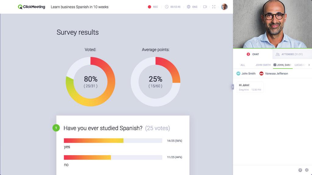 Na koniec wydarzenia zorganizuj test, który pokaże Twoim uczestnikom, jak łatwe i przyjemne jest stworzenie szkolnego środowiska.