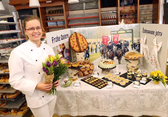 Diana Zahrodnikec zakónčiła w awgusće 2017 pjekarka/konditorka dnjowym nadawkam.