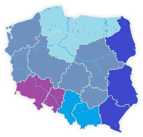 9 Wskaźnik koniunktury wg makroregionów - IV 18 III 19 IV 19 Południowy (województwa: małopolskie i śląskie) 8, -7,1 -,4 Północno-zachodni (województwa: lubuskie, wielkopolskie i zachodniopomorskie)