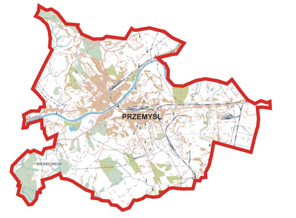 1.2. CHARAKTERYSTYKA OGÓLNA GMINY MIEJSKIEJ PZREMYŚL Gmina Przemyśl jest gminą miejską. Miasto zamieszkuje obecnie 61 808 osób (stan na 31.12.2017 r., wg GUS).