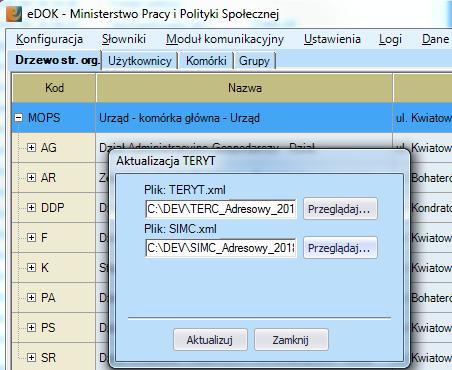 3. Aktualizator bazy TERYT