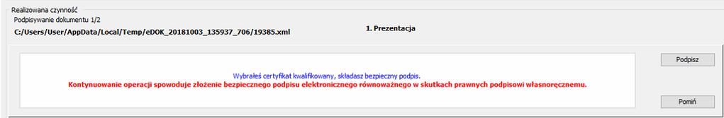 wysłania i podpisanie e-paczki wielu pism jednocześnie 2.