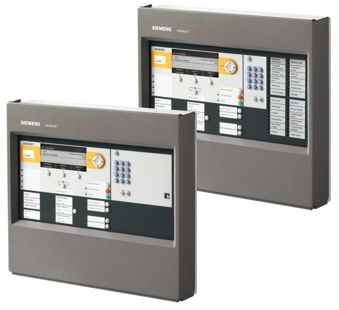 FC72 Centrala sygnalizacji pożarowej Seria FS720 (IP5) Cerberus PRO Kompaktowa, prefabrykowana centrala mikroprocesorowa o pojemności do 26 adresów Centrala może pracować jako autonomiczna Wbudowana