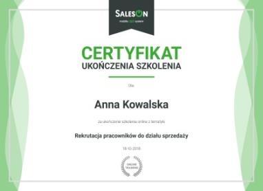 online (nowość) Dostęp do szkolenia na komórkach, tabletach, laptopach Ponad 180 minut