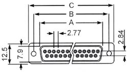 through hole, w/o rivets and screws plastic housing selective gold plated contacts blue insulator Z DT09W Z DT15W Z DT25W Z DT37W Z DT09G Z DT15G Z DT25G Z DT37G wtyk 9