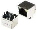 kołnierza, styki pozłacane 6u modular jack 8P8C, top entry, without panel stops, for PCB, gold plated 6u 095503-2441 MOLEX, gniazdo telefoniczne 4P4C, pionowe do druku 095503-2441 MOLEX, modular jack