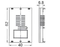 gniazda kart chipowych / Smart Card sockets prąd maksymalny: 1A rezystancja styku: 40mΩ max żywotność: 10000 cykli zakres temperatury pracy: od -40 C do +60 C current: 1A maximum contact resistance: