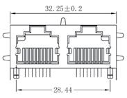 0855437001, straigth, w/shielding, SMT Z RJHSE538504 RJHSE538504, kątowe, z