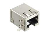 modular jack 8P8C Z LPJE308DNL złącze LPJE308DNL, 2x4, 8P8C modular jack