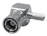 one female right angle adaptor złącza UHF / UHF connectors Z UHF701 gniazdo UHF żeńskie