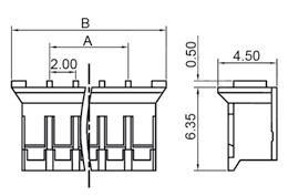 złącza kablowe, raster: 1.25mm / Cable connectors pitch: 1.25mm Z K1258F-02 Z K1258F-03 Z K1258F-04 Z K1258F-06 Z K1258F-12 wtyk, 2-pin, r.1.25mm plug, 2 pin, p.1.25mm wtyk, 3-pin, r.1.25mm plug, 3 pin, p.