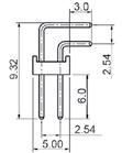 prosty, do druku, styki pozłacane pin header dual row 2x06pin, straight, PCB, gold plated contacts wtyk dwurzędowy 2x07pin, prosty, do druku, styki pozłacane pin header dual row 2x07pin, straight,
