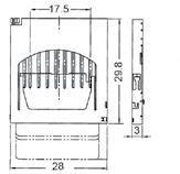 9SDE-E SDBMF-00901B0T2 KINGFONT podstawka SD Memory Card, z wyrzutnikiem