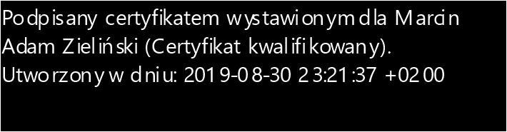 W związku z tym nie wyrażamy opinii z badania.