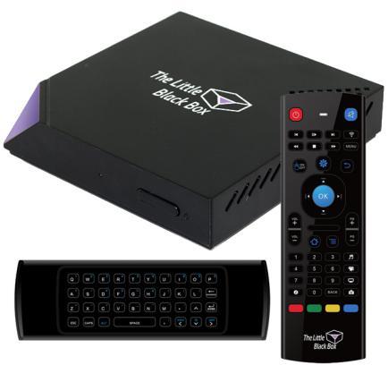 The Little Black Box - Odtwarzacz mulimedialny 499 zł TheLittleBlackBox to odtwarzacz multimedialny oparty jest na wielokrotnie nagradzanej platformie XBMC.