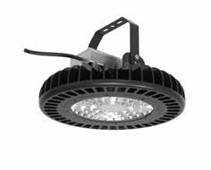 Lampa przemysłowa LED AMD-HBTS-UGR Produkt AMD-HBTS-UGR-100W AMD-HBTS-UGR-150W AMD-HBTS-UGR-200W Moc znamionowa 100 W 150 W 200 W 100-277 V Wymiary ø280 x 175 mm ø320 x 177 mm ø365 x 180 mm Waga