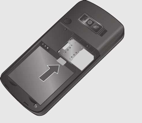 Karta pamięci Wkładanie karty pamięci Karta pamięci służy do zwiększenia ilości pamięci dostępnej w telefonie. Telefon KF600 obsługuje karty pamięci o pojemności do 2 GB.