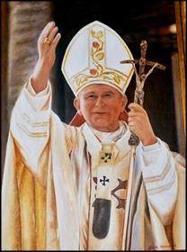 Częstochowa, plakat w kaplicy