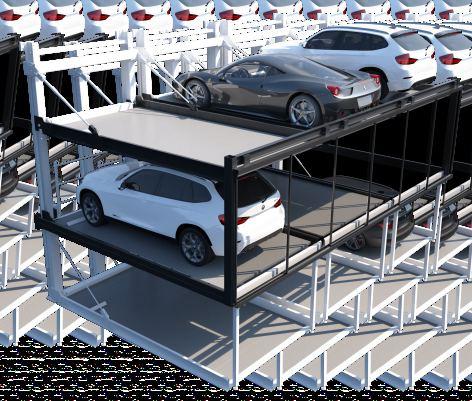 Dzięki możliwości zainstalowania systemu przesuwnych bram oraz pełnej automatyzacji nie ma konieczności wysiadania z pojazdu aby przywołać