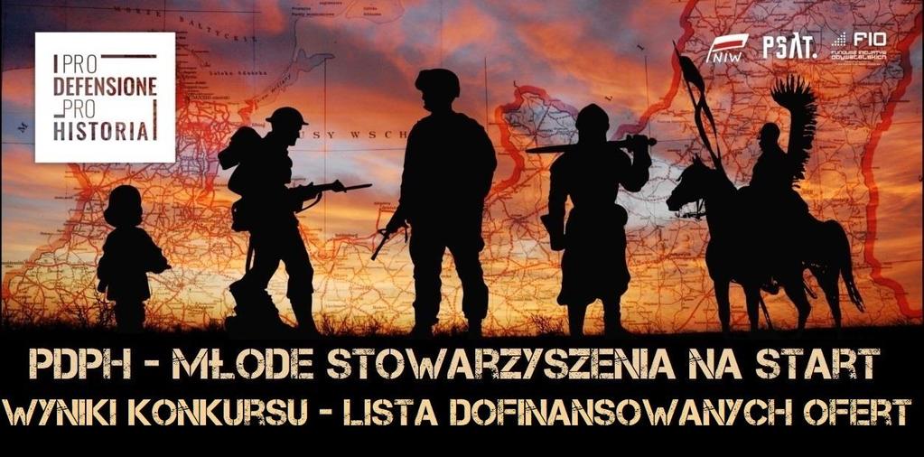 Wyniki Projektów - I i I konkursu "Pro defensione, pro historia - młode stowarzyszenia na start" Oferty