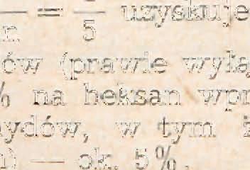 pochodnych) do 40 % w obliczeniu na heksan wprowadzony do pieca