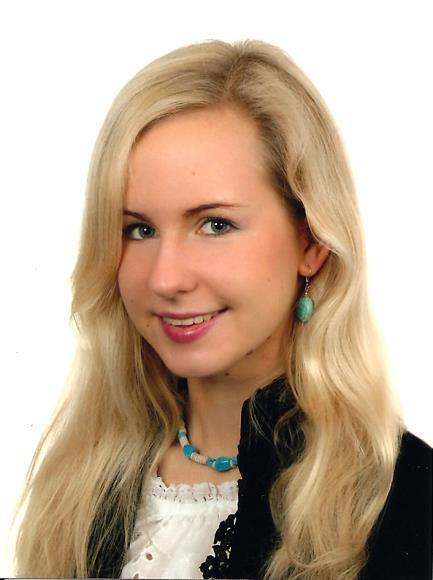 Finalistka XXV Olimpiady Wiedzy Ekologicznej opiekun: mgr Michalina Zemła