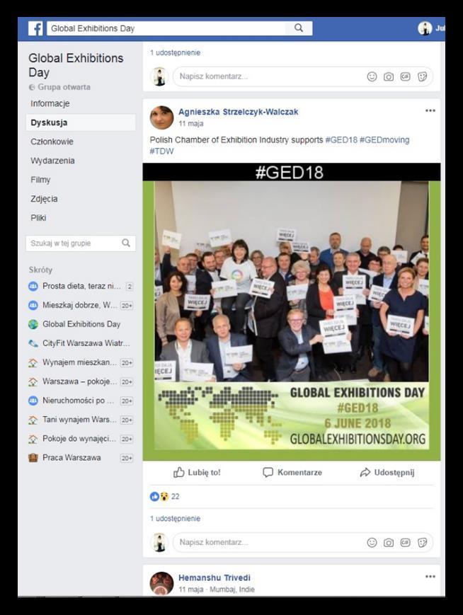 Prosimy o aktywność w social media komentujemy i udostępniamy wpisy.