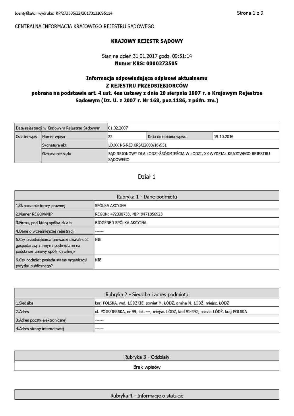 4.1. Załącznik 1: Aktualny