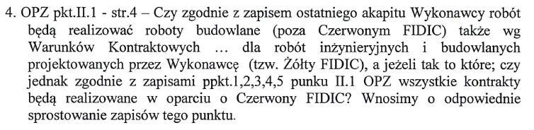 Poprawiona cz. I SIWZ została zamieszona w miejscach publikacji ogłoszenia o zamówieniu.