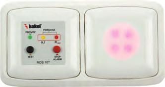 HIG95+ DLA PLACÓWEK SŁUŻBY ZDROWIA, KOMUNIKACJA PRZEZ RS485 Przekaźnik kontroli stanu izolacji produkcji firmy HAKEL typ ISOLGUARD HIG95+ jest przeznaczony głównie do monitorowania stanu izolacji