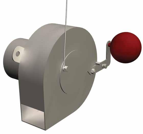 Regulator przepływu 1 Regulator przepływu ACO Q-Brake Vortex przy przekroju 4 do 6 razy mniejszym umożliwia kontrolę na równym poziomie jak w przypadku kryzy