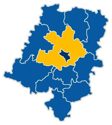 Gmina Popielów podzielona jest na 12 sołectw: Popielów, Kaniów, Karłowice, Kurznie, Kuźnica Katowska, Lubienia, Nowe Siołkowice, Popielowska
