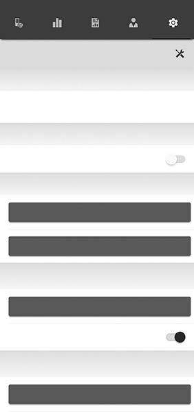 Ustawienia aplikacji Zmiana ustawień aplikacji Trotec MultiMeasure Mobile możliwa jest w następujący sposób: 1. Naciśnij przycisk USTAWIENIA (41).