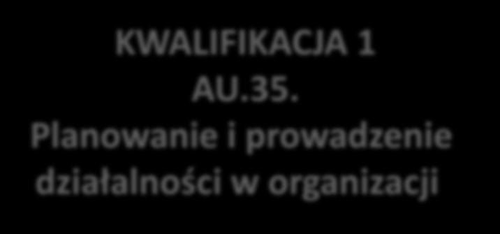Kwalifikacje wyodrębnione w zawodzie Technik ekonomista -klasa 2 ae, 2