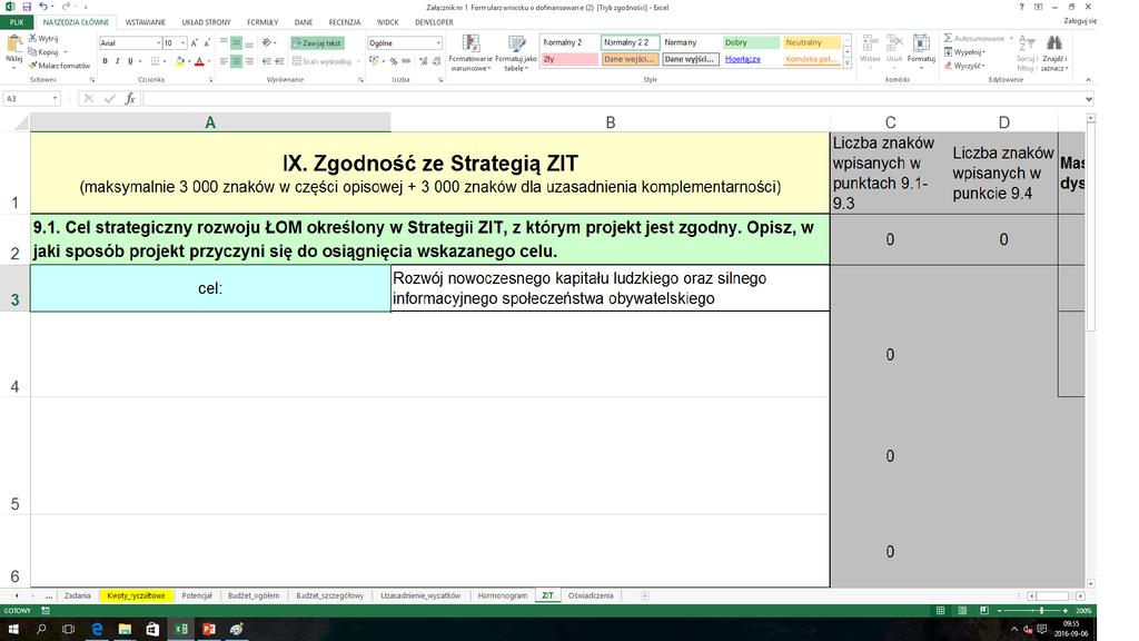 Kryterium dostępu nr 1: Projekt jest zgodny z odpowiednim celem strategicznym rozwoju ŁOM określonym w