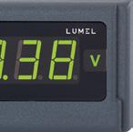 6 mm in the panel which the thickness should not exceed 6 mm. The meter must be introduced from the panel front with disconnected supply voltage.