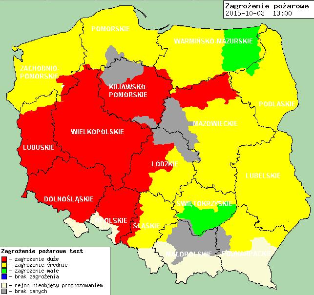 HYDROLOGICZNO - METEOROLOGICZNE Zagrożenie