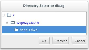 p) Ostatecznie transformacja podrzędna wyszukująca i przetwarzająca adres powinna wyglądać następująco: q) Z głównego menu wybierz File->Save As.