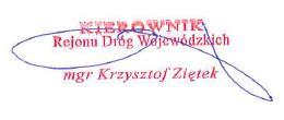 Zamawiający: Województwo Zachodniopomorskie - Zachodniopomorski Zarząd Dróg Wojewódzkich w Koszalinie ul. Szczecińska 31, 75-122 Koszalin tel.