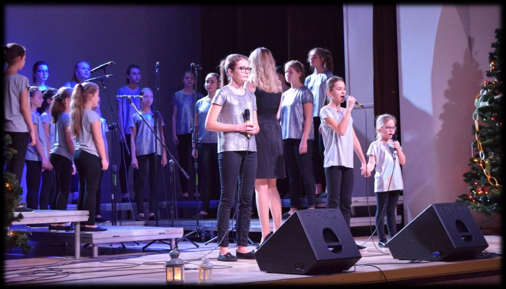 Dzisiaj w Betlejem Cicha noc, święta noc tymi słowami rozpoczął się Koncert Kolęd i Pastorałek w wykonaniu dzieci i młodzieży z sekcji wokalnej działającej w Gminnym Ośrodku Kultury i Sportu w Kątach