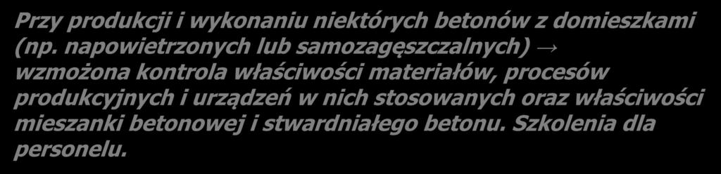 Domieszki a procesy wykonania betonu