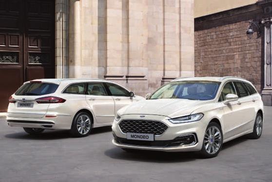 FORD MONDEO Wersje Vignale Główne elementy zewnętrzne pojazdu Ekskluzywne 18" obręcze kół ze stopów lekkich Wyjątkowa stylistyka nadwozia Ford