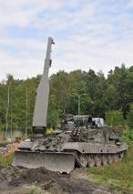 WZT-4 recovery vehicle On the basis of the PT-91M tank developed and implemented for production at the beginning of the 21st century, another, advanced design of the WZT-4 recovery vehicle was
