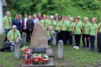 SENIORZY HARCERSTWA W dniach15-17 września 2017 r., gościli w Gminie Słopnice członkowie Stowarzyszenia Ruchu Harcerskiego Czuwaj z Rydułtów.