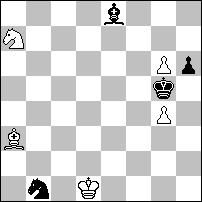 Hd2+ =) 2.Hc3+ (2.H:b4+? K:b4 3.b8H+ Hb5! 4.H:b5+ K:b5 +; 2.Hc1+? Kb3! 3.Hb1+ Kc3! 4.Hc1+ Kd4 5.Hd2+ Kc5 +) 2...Ka4 3.Hc2+ Ka3 4.Hc3+ - switchback Ka2 5.Hc2+ - switchback (5.Hd2+? Kb3! +; 5.H:b4? W:g6+ +) 5.