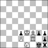 3 pochwała Marian FRĄK 4 pochwała Marian FRĄK 5 pochwała Wladimir KOŻAKIN (Rosja) #3 b) Wf2 (5+6) #3 b) Gd1 g4 (3+1) 3 pochwała - nr 965 - Marian FRĄK Bliźniak z