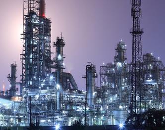 rafineryjnego, petrochemicznego, chemicznego poprzez