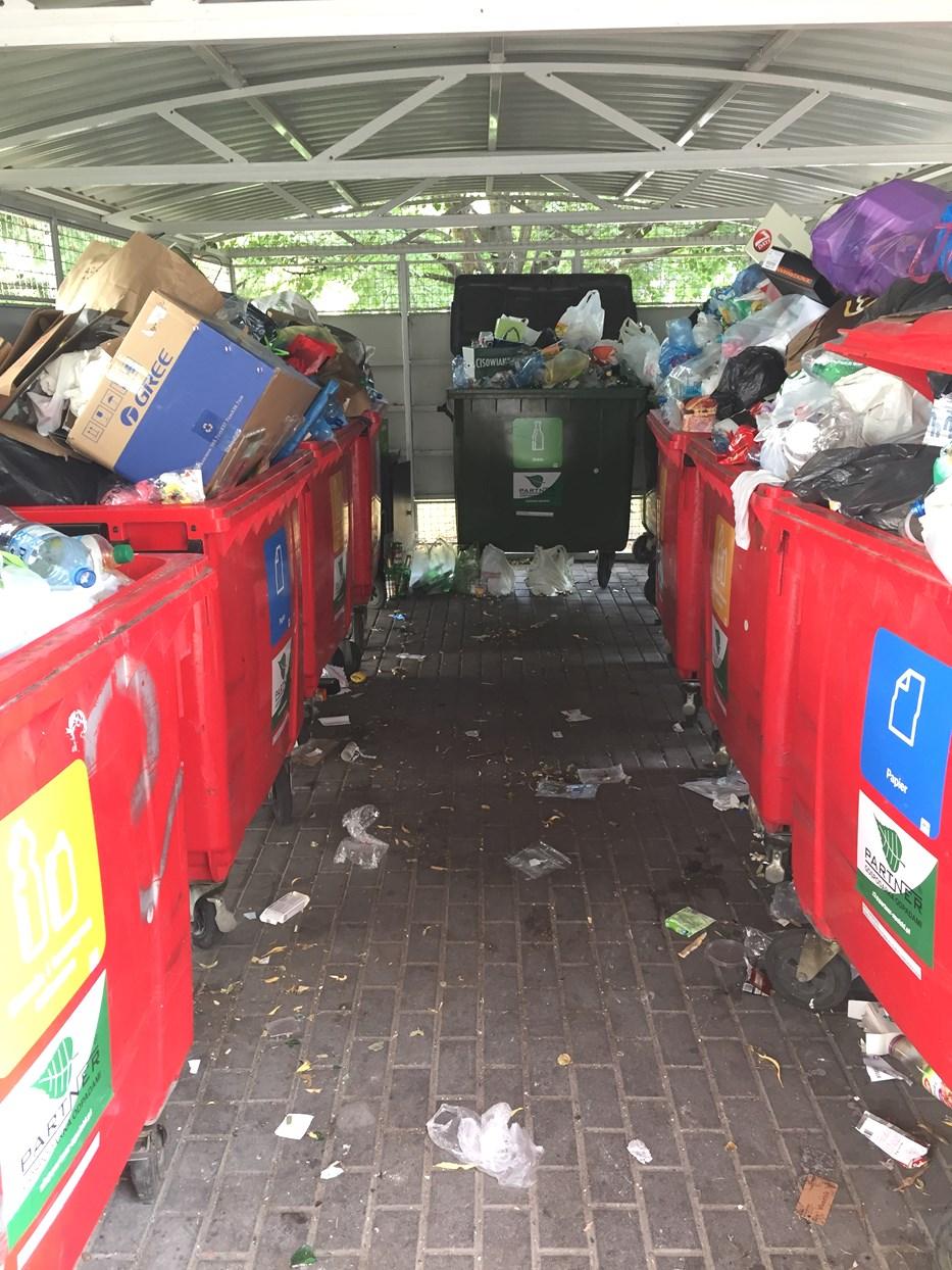 W pismach tych wyszczególnione zostały wymienione powyżej problemy oraz załączona została dokumentacja fotograficzna. O problemach z odbiorem odpadów z Zastępcą Prezydenta m. st.