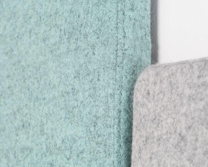 Sileo S wall panels Panele ścienne Sileo S Even though the Sileo S panels are thinner 30 and 40 mm in thickness, they too improve acoustic comfort and bring a sense of visual lightness.